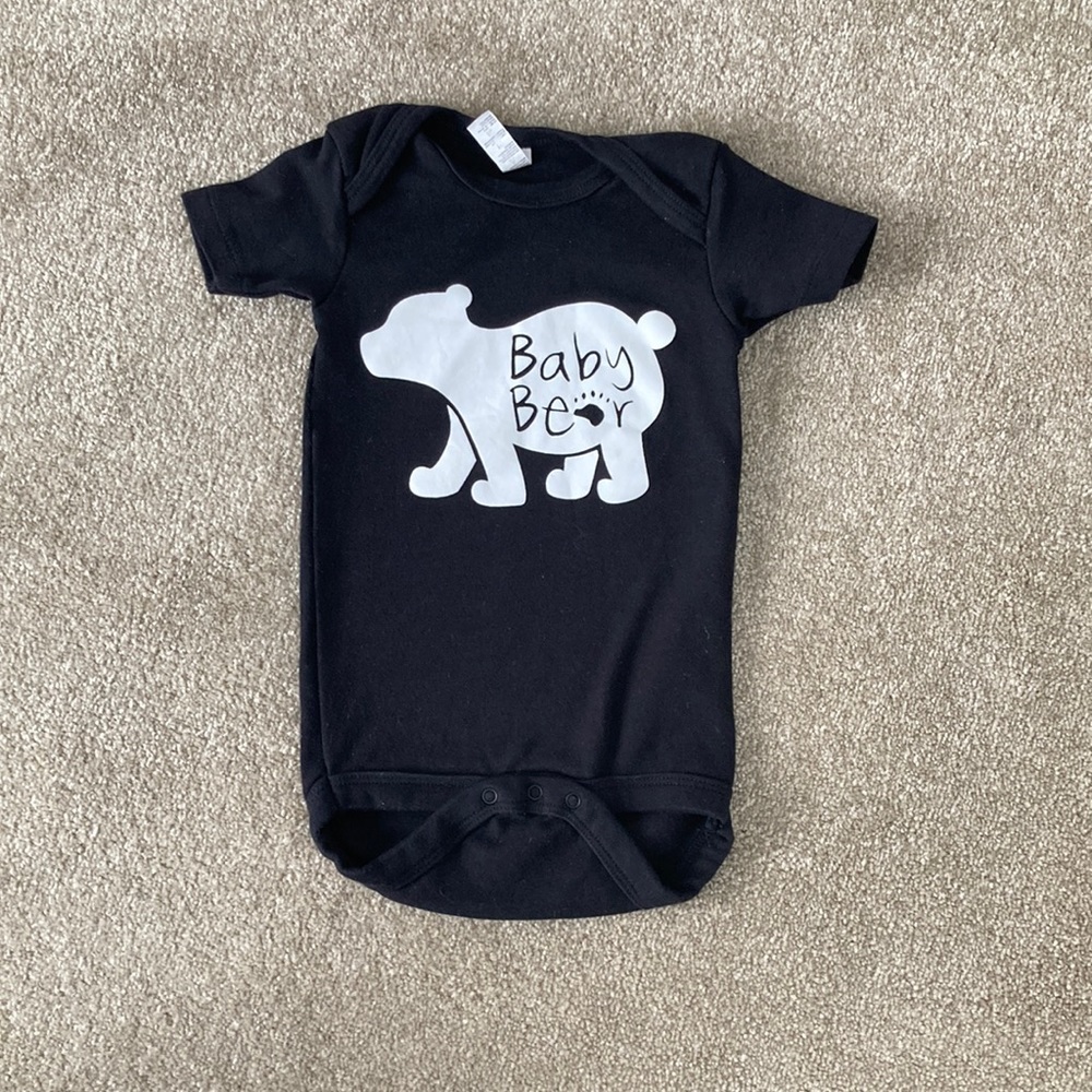 🐻 3/$30 Baby bear onesie